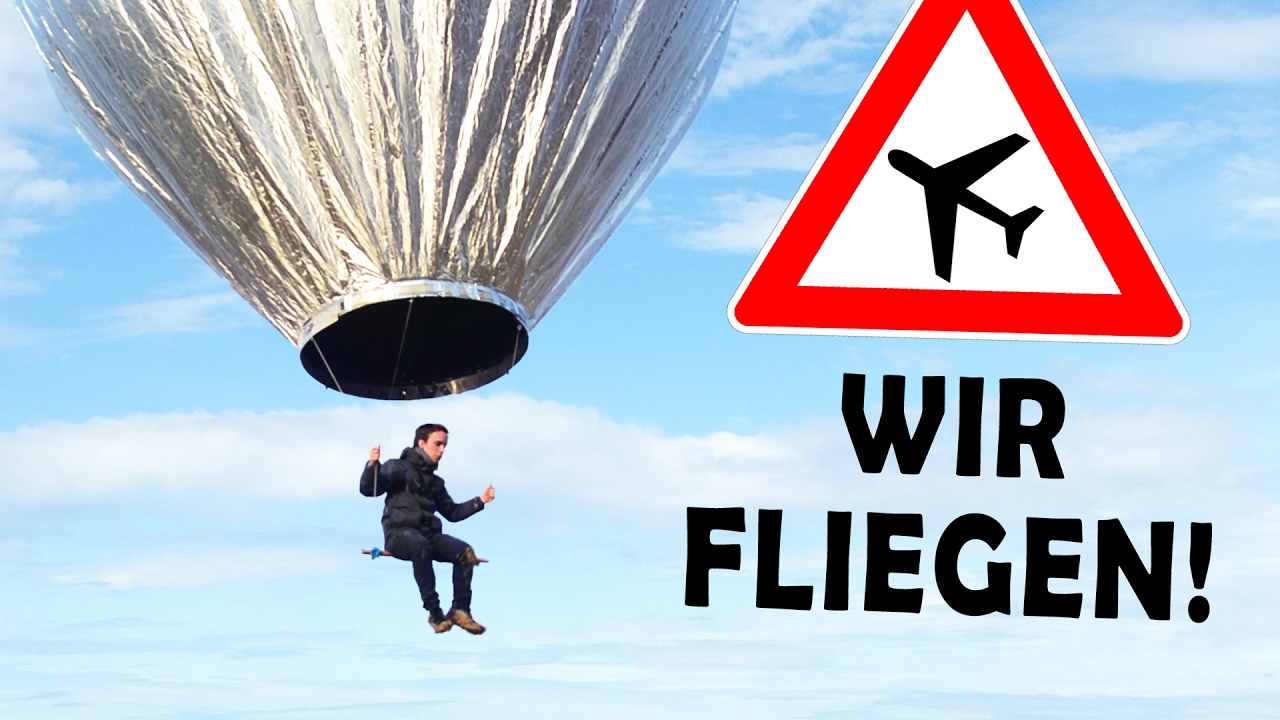 WIR FLIEGEN! | unser selbstgebauter Ballon DIY #2