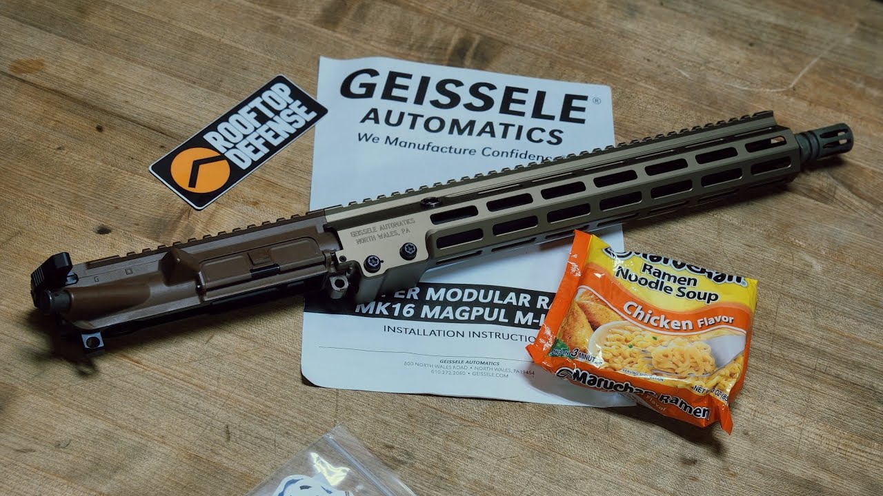 Цевье Geissele MK16 и критерий 14.5