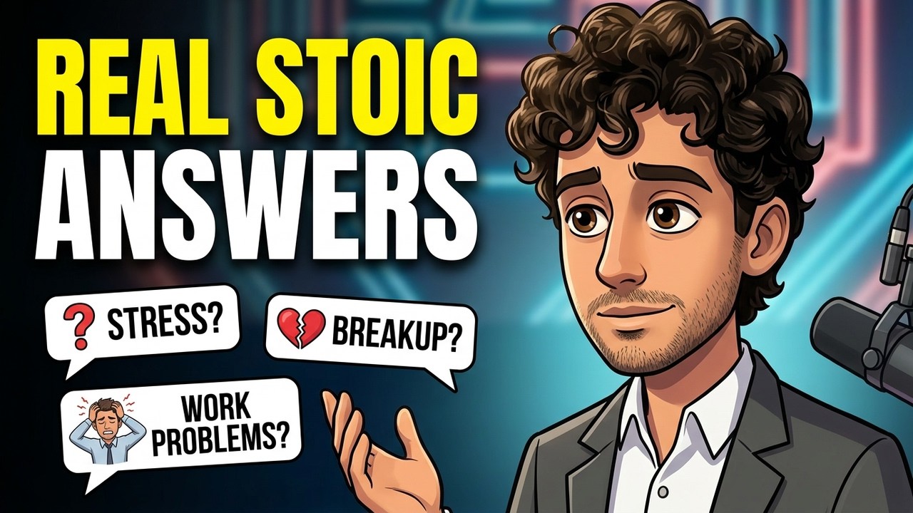 I Answered Your HARDEST Life Questions (Stoic Advice)| EP.1 