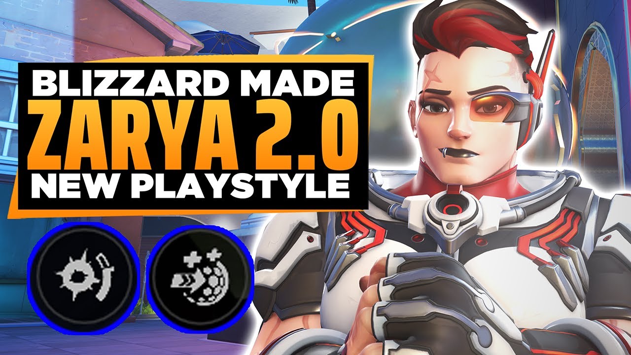 The NEW Zarya 2.0 MOBA Carry Playstyle