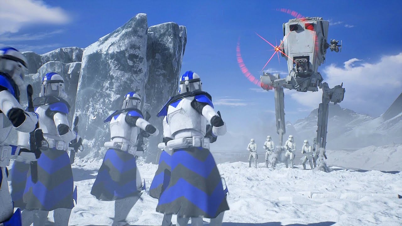 Arc Troopers vs Stormtroopers - STAR WARS JEDI FALLEN ORDER NPC Wars