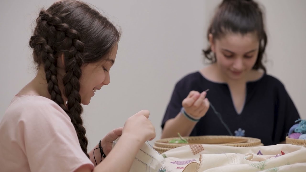 Մարաշի ասեղնագործություն | Ուսուցողական հոլովակ