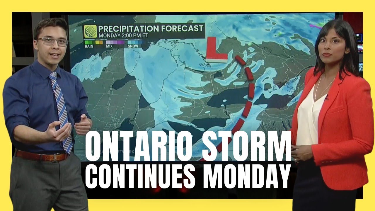 &lsquo;Kitchen Sink&rsquo; Storm Bringing Days of Mixed Threats to Ontario | #forecast