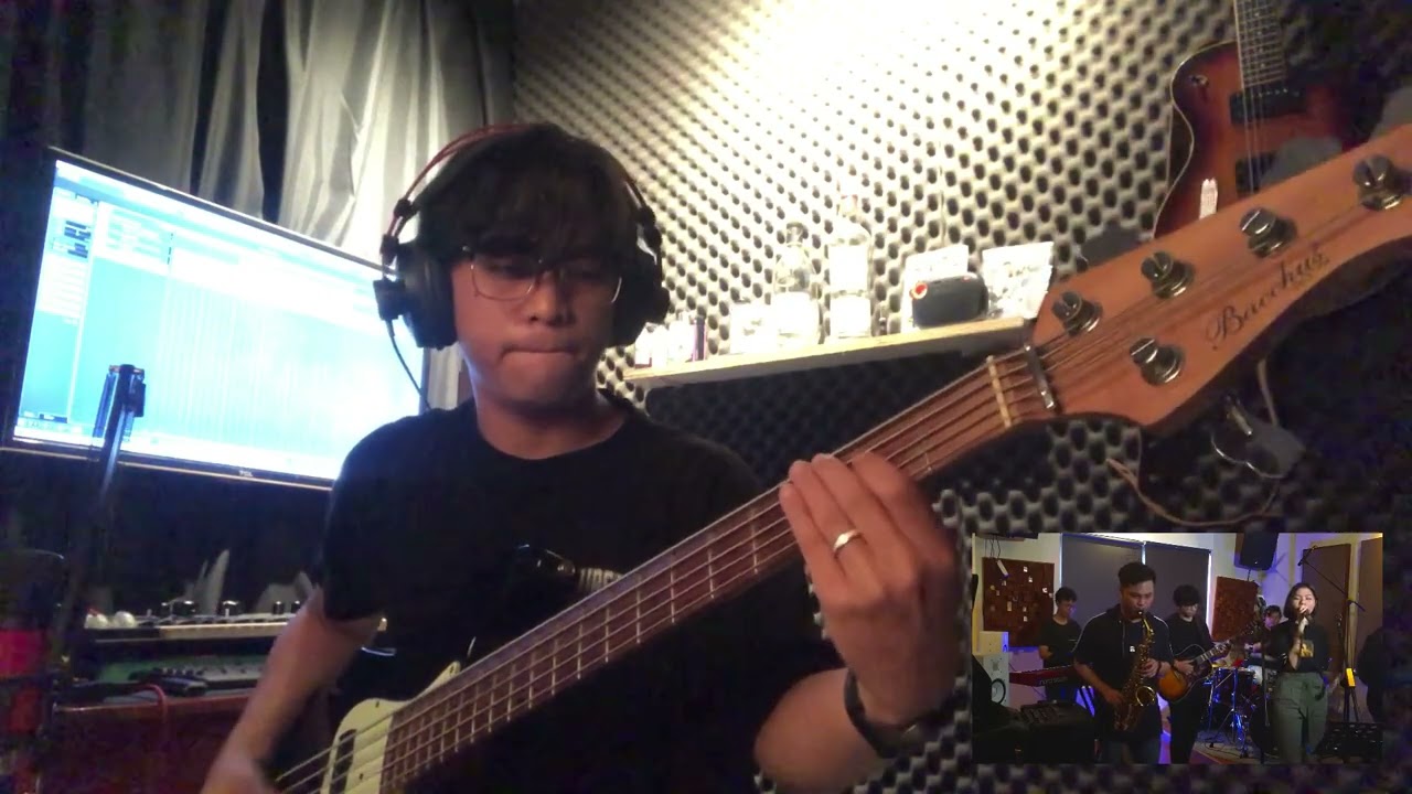 BASS COVER SERBA SALAH - Raisa (ver BONG AND FRIEND)