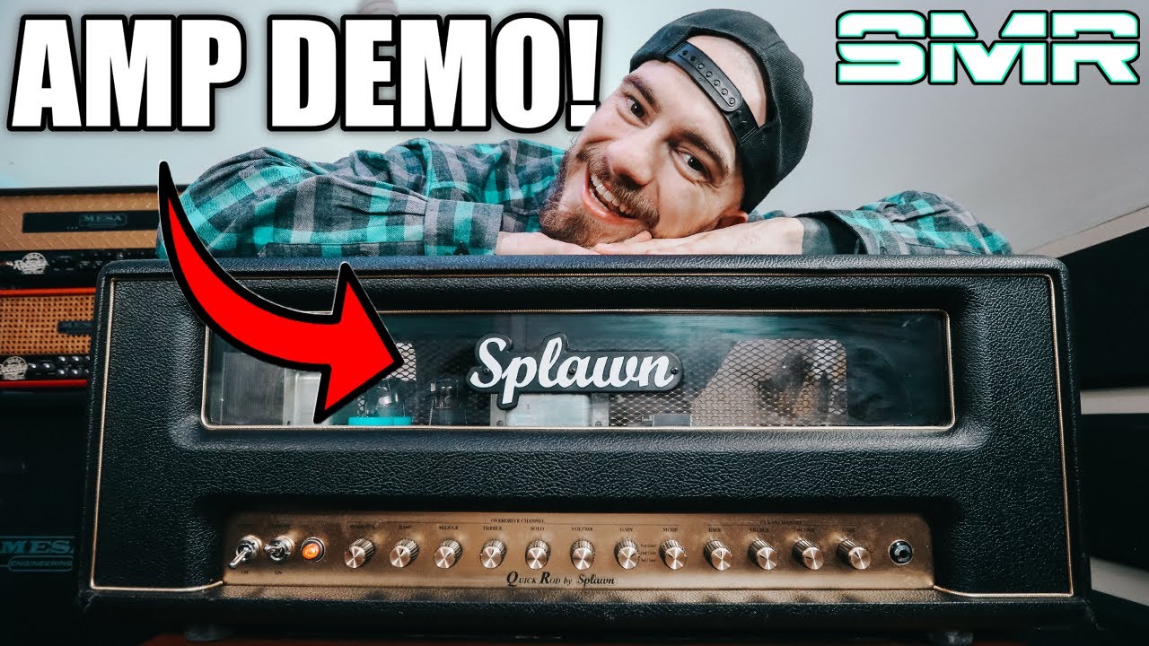 THIS AMP IS A HOT ROD! SPLAWN QUICK ROD 100 DEMO!