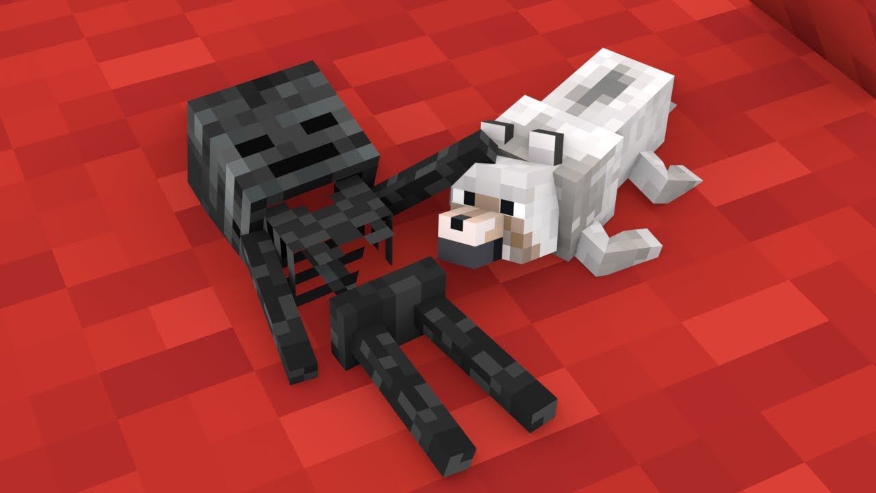 Baby Wither Skeleton and Dog Life - Sad Story - Minecraft Animation