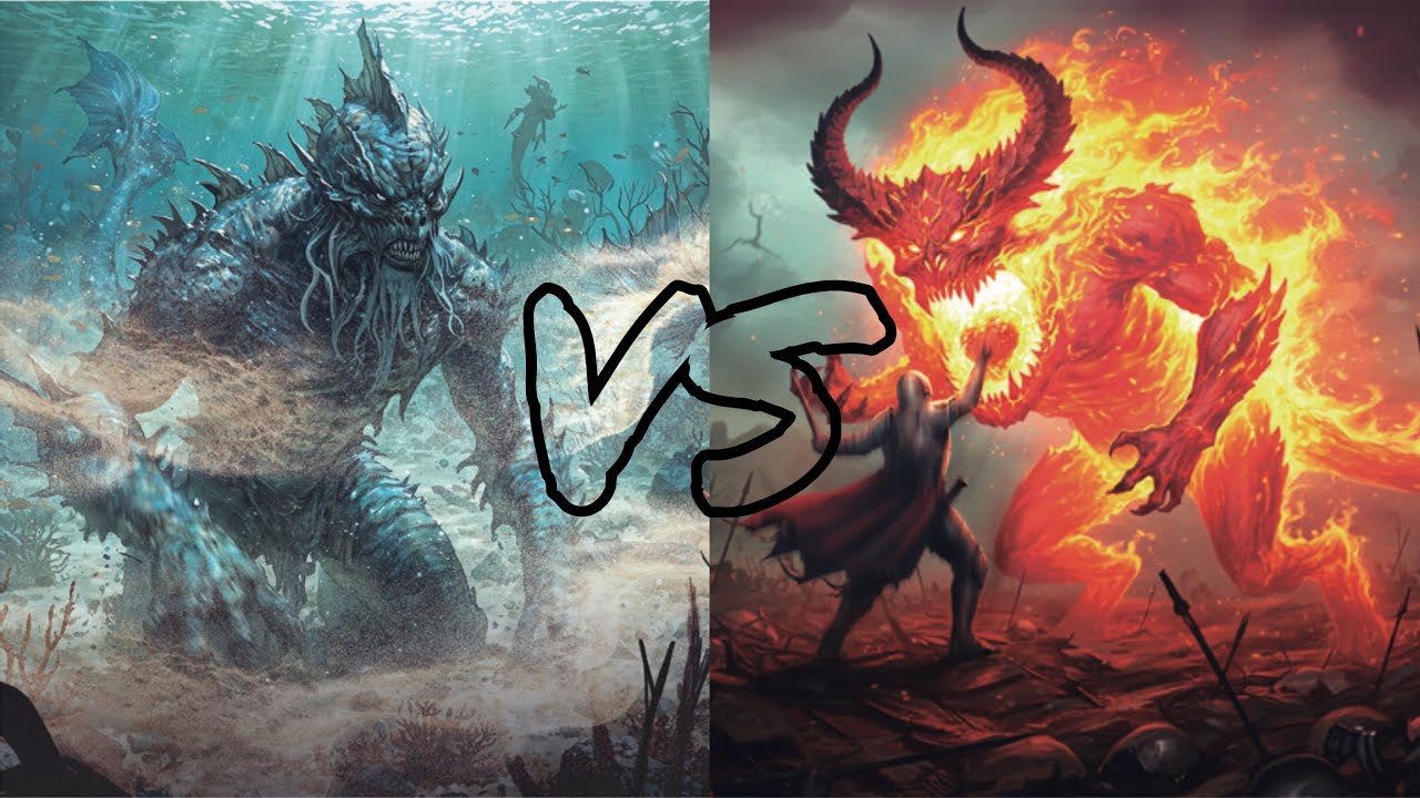 Demonio Tritón (Uli Gonzalez) vs Drow Gigante (Nico Godoy) Lairen TCG Argentina