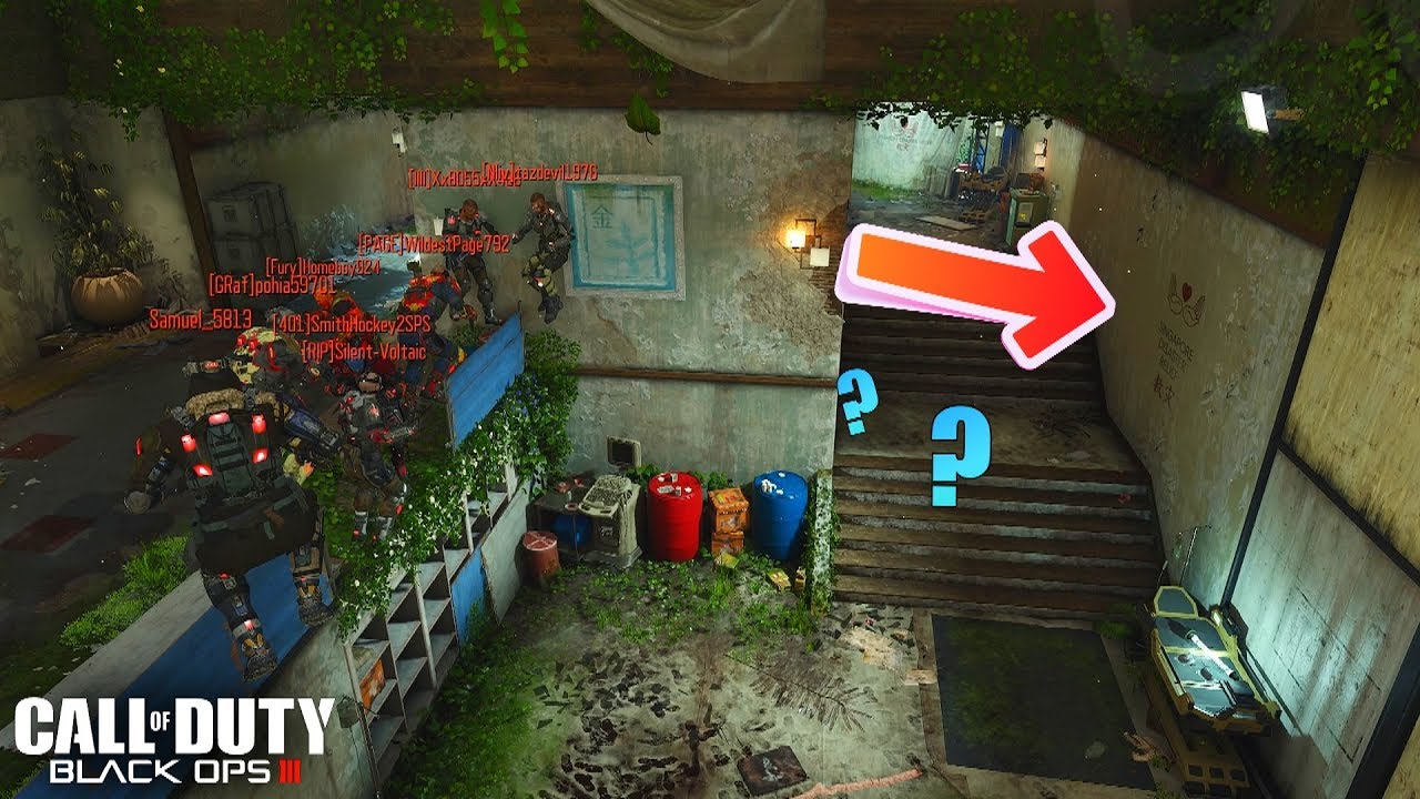 RUN AND ESCAPE TO ANOTHER GLITCH SPOT!! BLACK OPS 3 MINI GAMES! *GET THE OUTSIDER*
