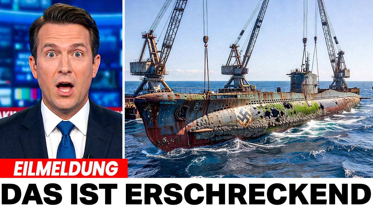 Sie Öffneten Ein U-Boot Aus Dem WWII Nach Jahrzehnten… Und Das Innere War Absoluter Terror