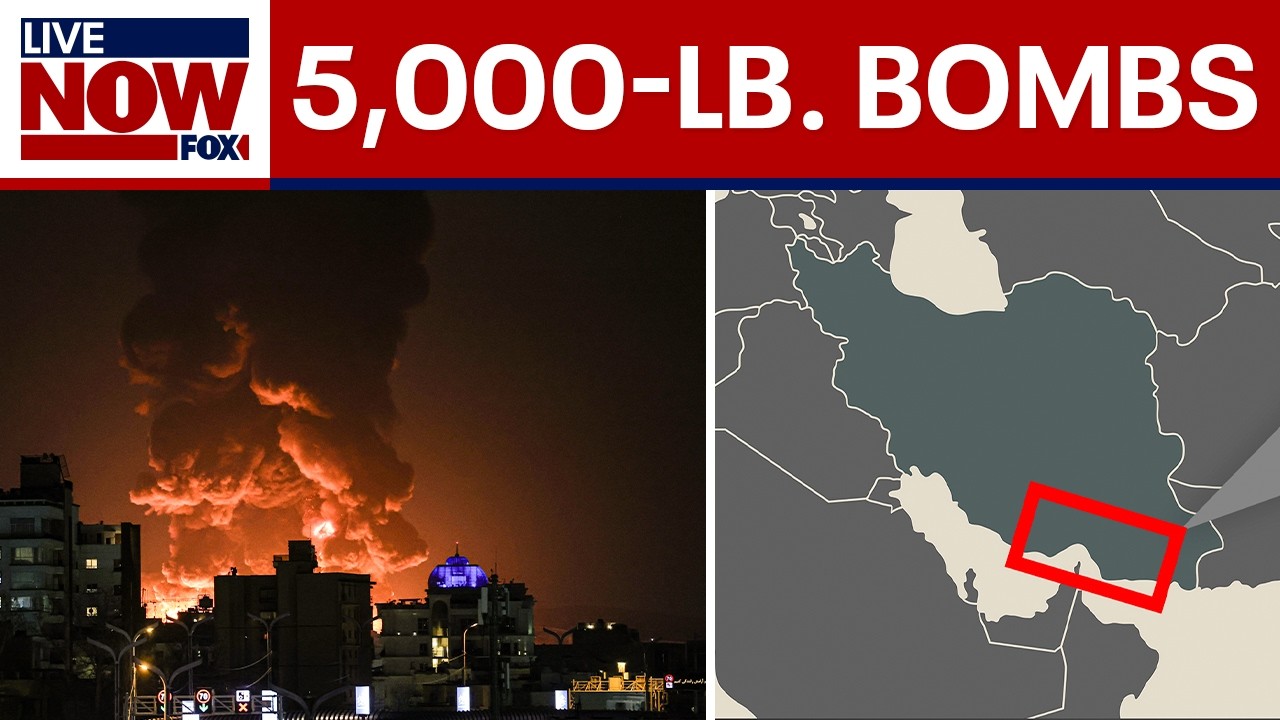 US drops 5,000-lb. bombs near Strait of Hormuz, CENTCOM says