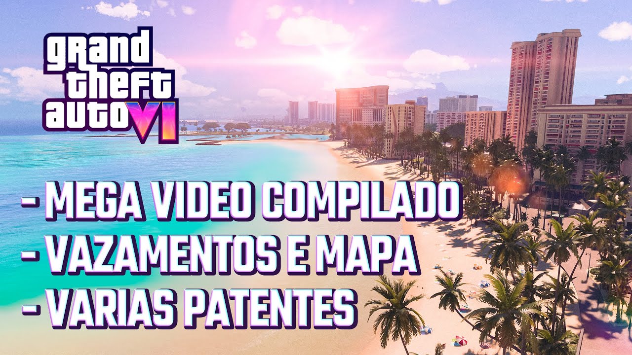 1 HORA DOS MAIORES VAZAMENTOS DE GTA 6