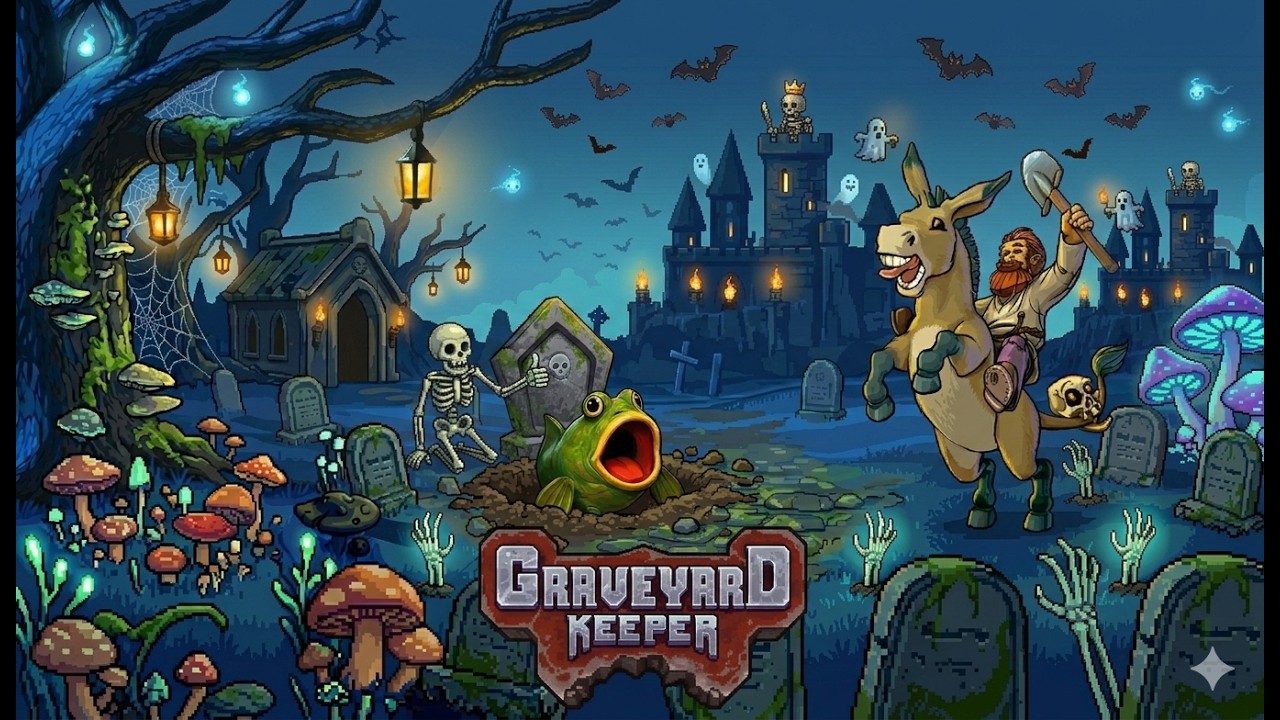 Graveyard Keeper 🪦🪦 Hidup Baru Sebagai Penjaga Kuburan
