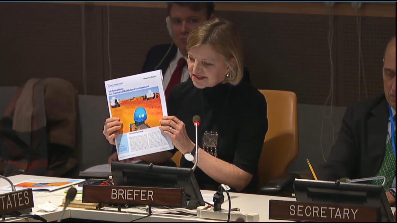 Karin Landgren at the Arria-formula Meeting on Cooperation between the UNSC and the PBC