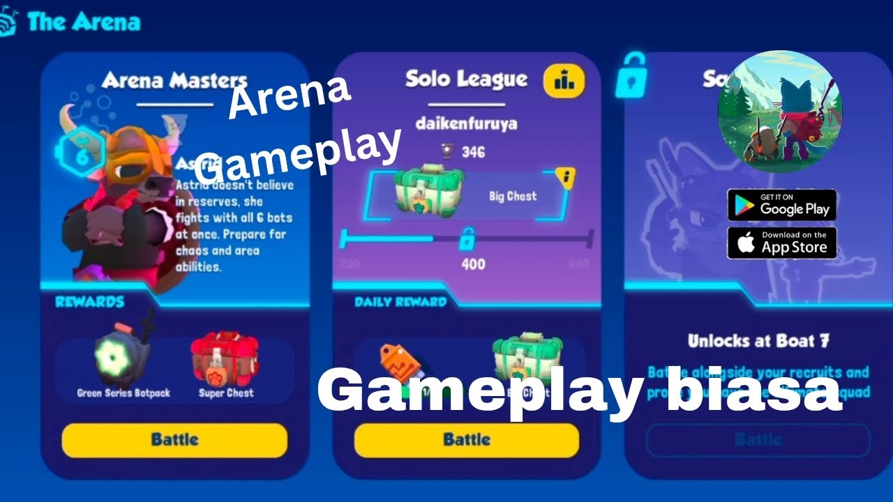 Arena Gameplay | Botworld Adventure