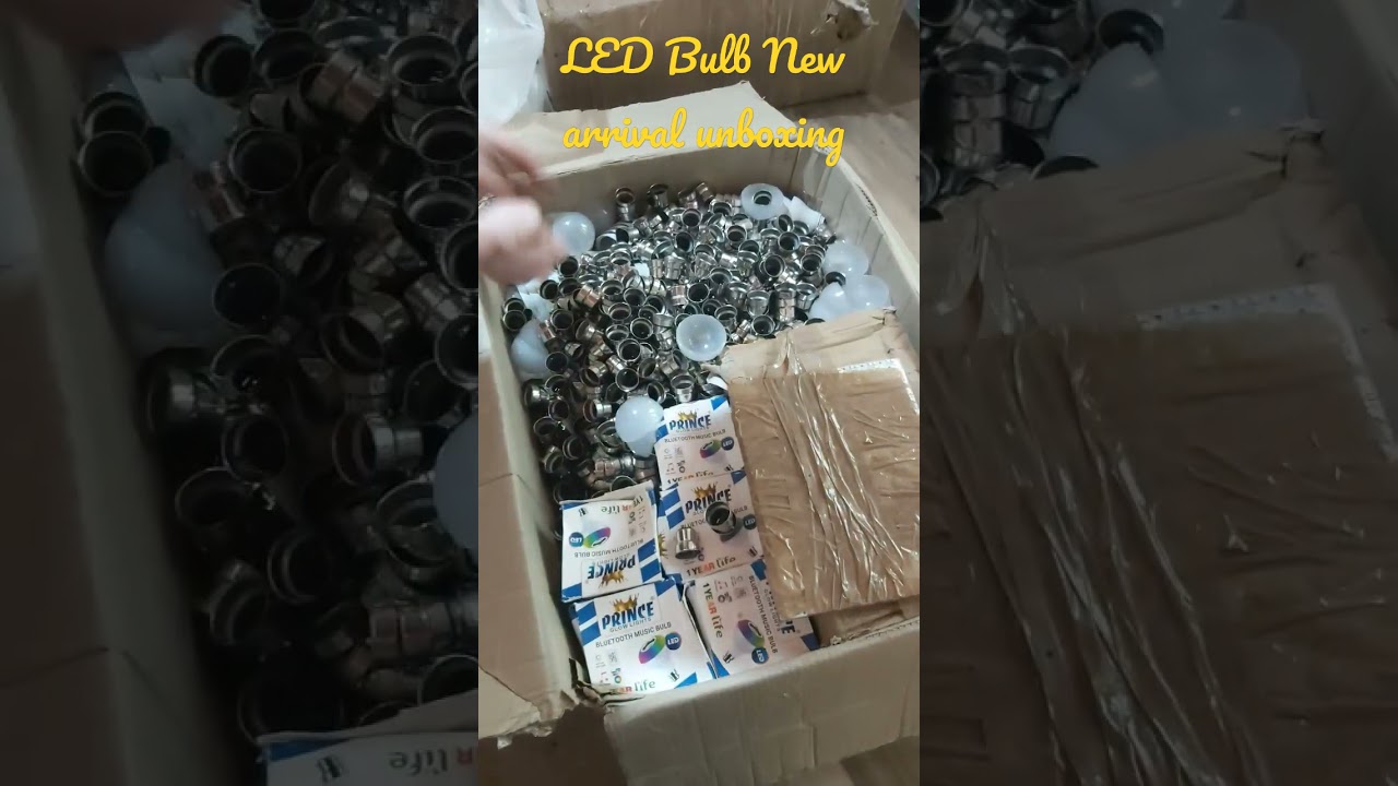 Unboxing New arrival LED Bulbs - FK LED Lights