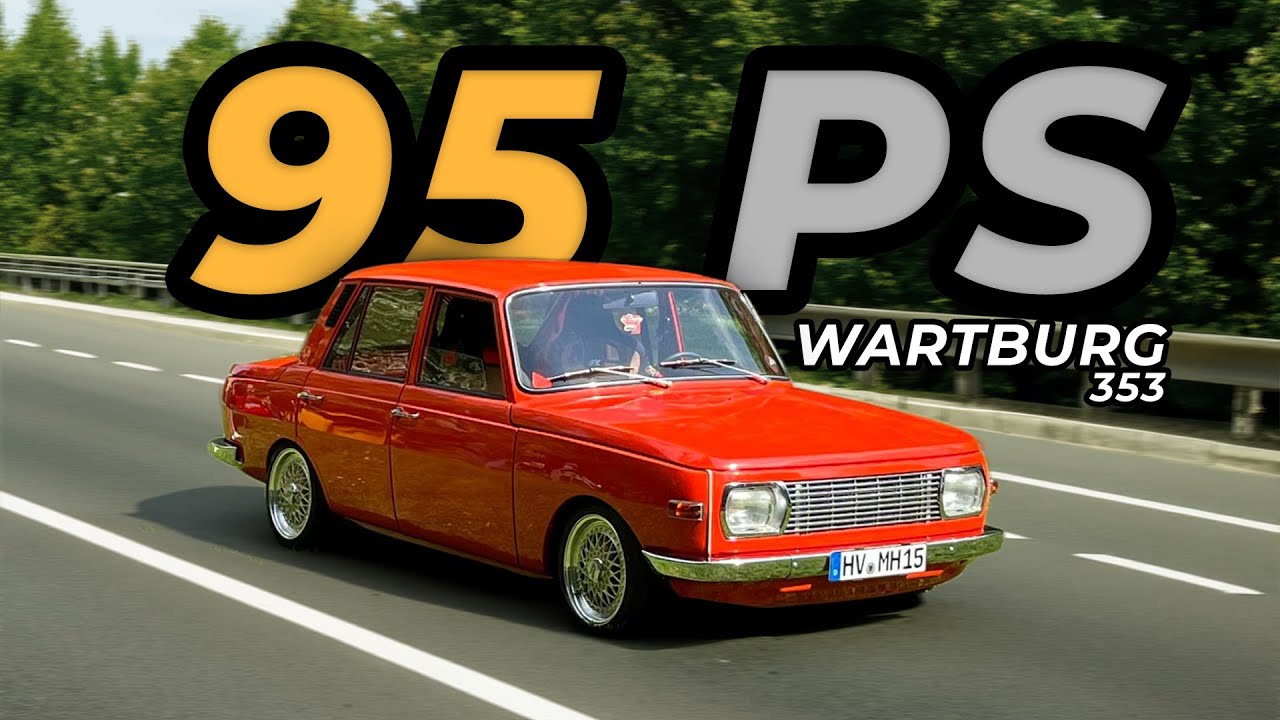 Ostblock MV | 95 PS im WARTBURG 353 | Wir fahren Mike's rote Rakete 🚀