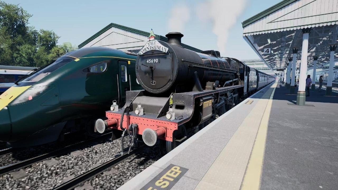 45690 Leander Leaving Exeter