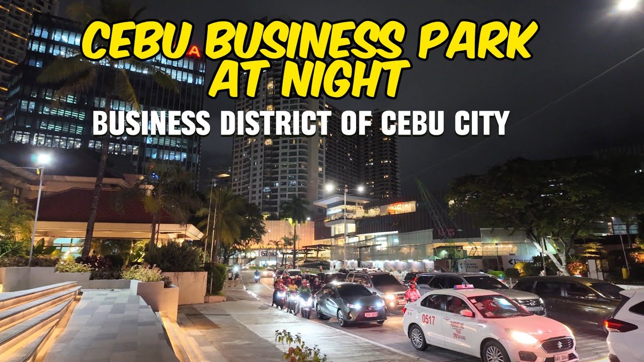 Inside Cebu's Major Economic Zone.  The Cebu Business Park. Walking tour