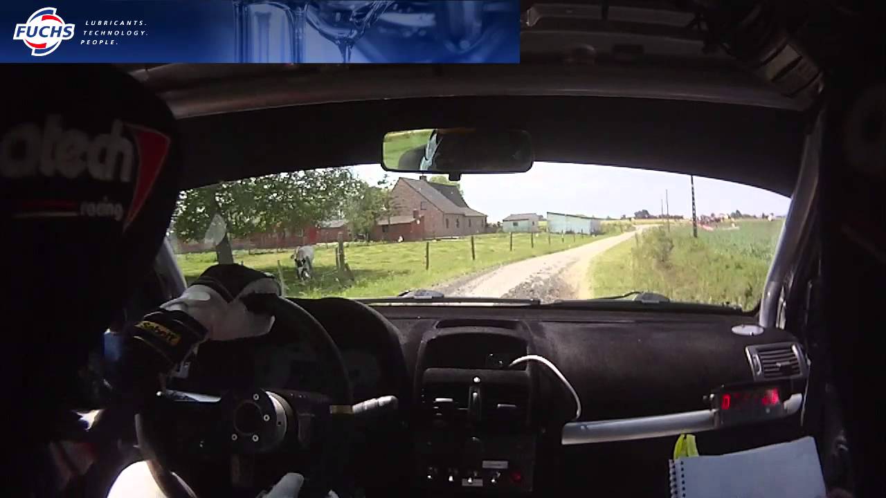 Berville - Renier Geko Ypres Rally 2014 SS Watou1