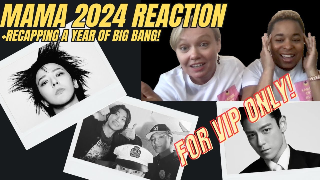 BIG BANG IS BACK! Recapping All the BIG BANG Moments! and MAMA 2024 Reaction (Part 1/3)