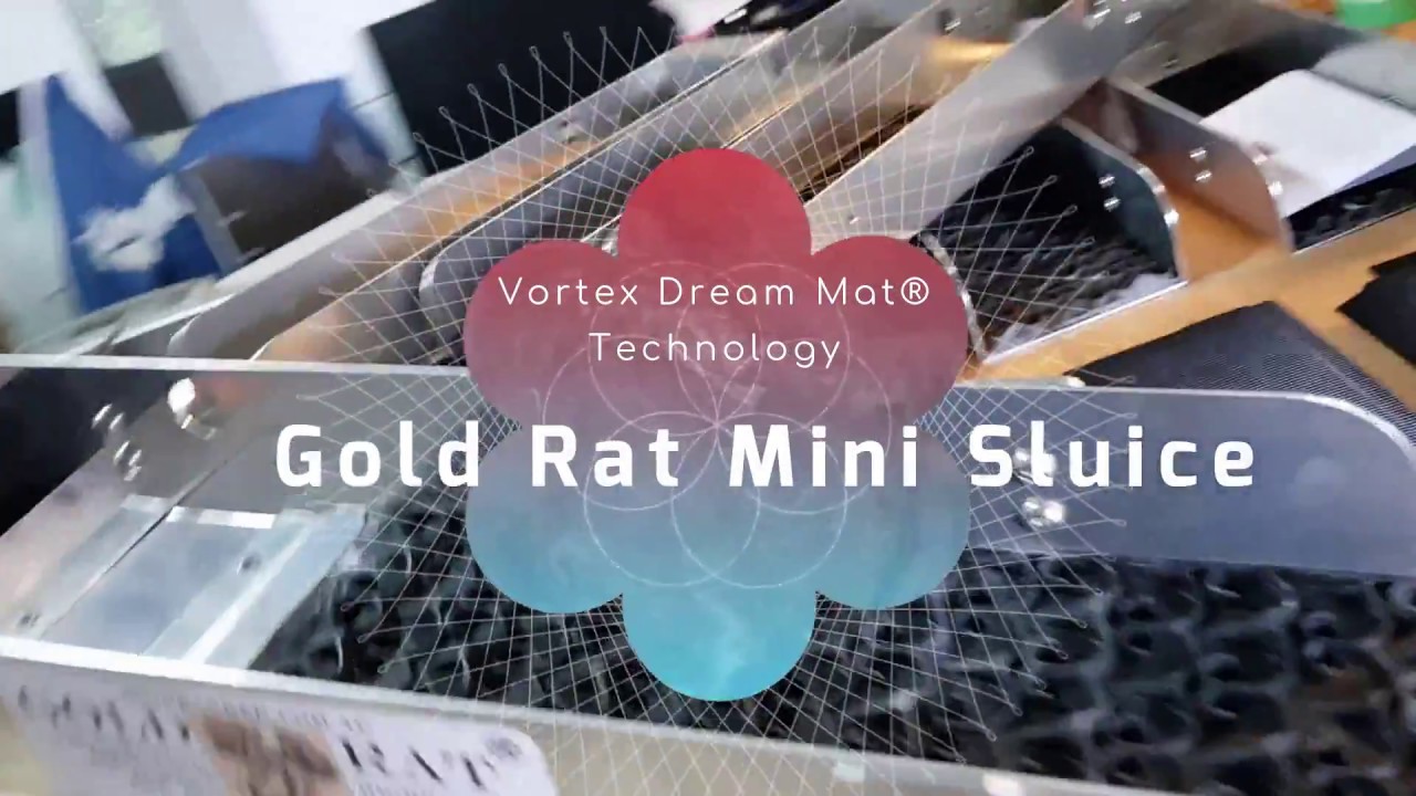Gold Rat ® Mini Sluice Running Mini Dream mat®
