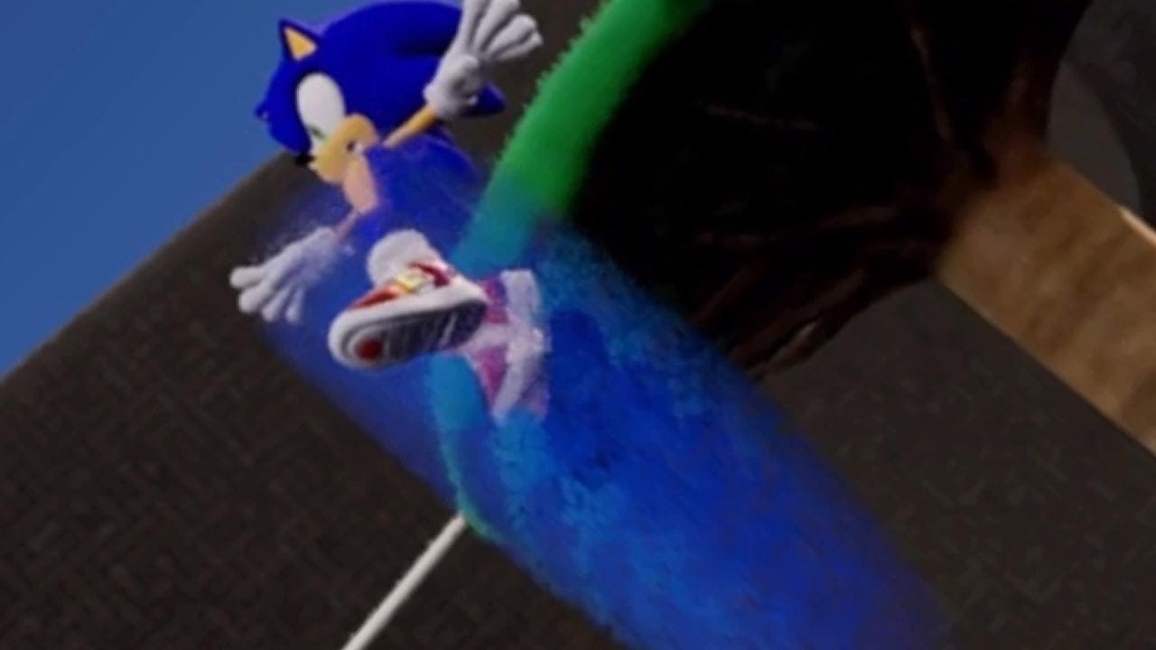 Vibeing to the Sonic overload demo music on DREAMS