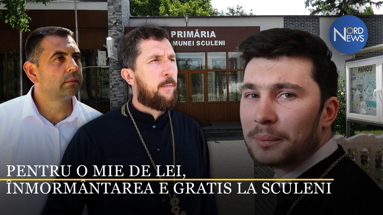 Pentru o mie de lei, &icirc;nmorm&acirc;ntarea e gratis la Sculeni