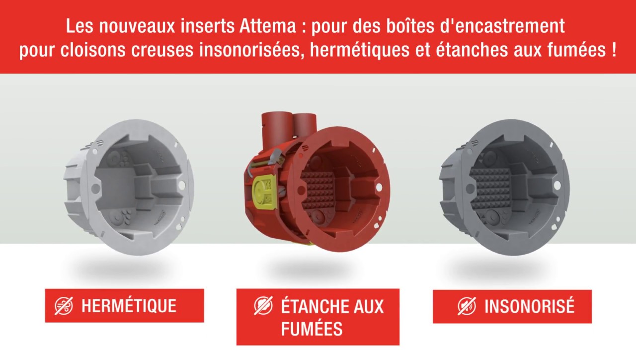 Nouveau inserts devant bo&icirc;tes cloison