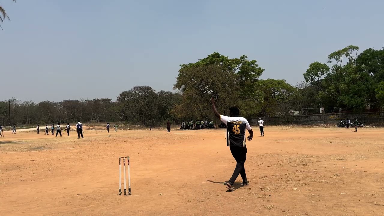 Un-official match 4 v/s 4 (3 overs)