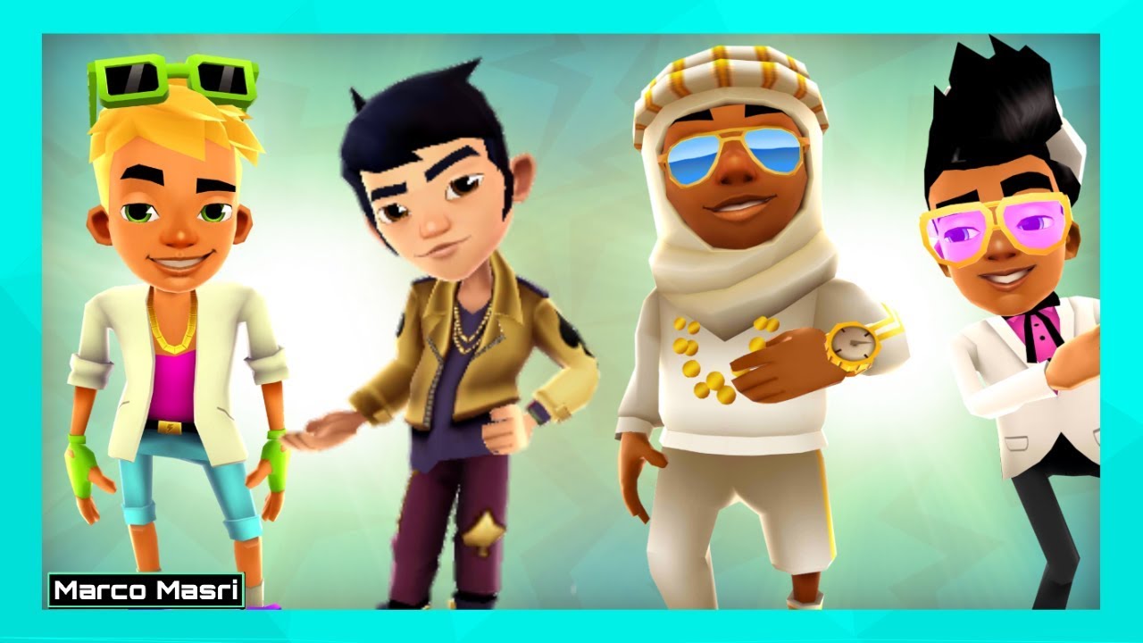 ✨ LUXURY PACK | REX, NICK, JAKE, PRINCE K and ACE | Subway Surfers