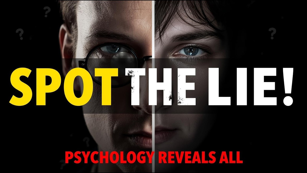 How to Spot Lies Using Psychology | 15 Proven Psychological Signs Someone Is Lying