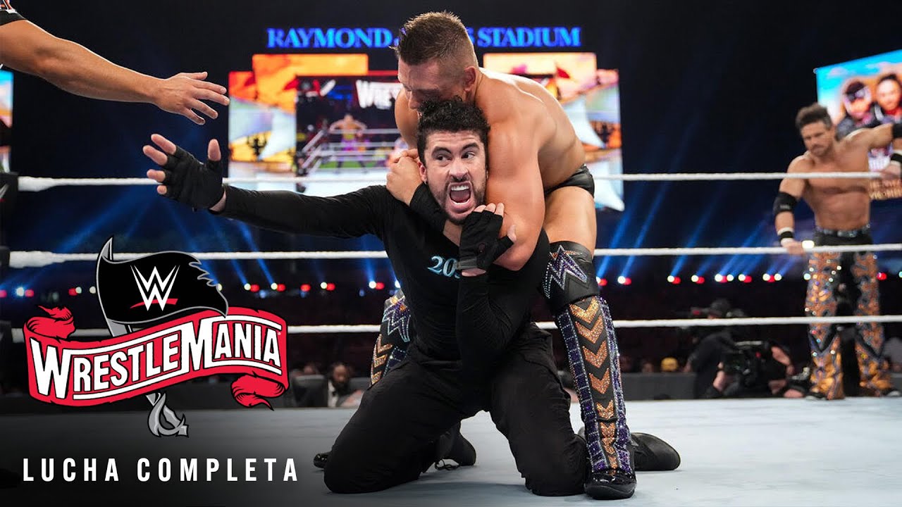 LUCHA COMPLETA: Bad Bunny & Damian Priest vs. The Miz & John Morrison: WrestleMania 37 Noche 1