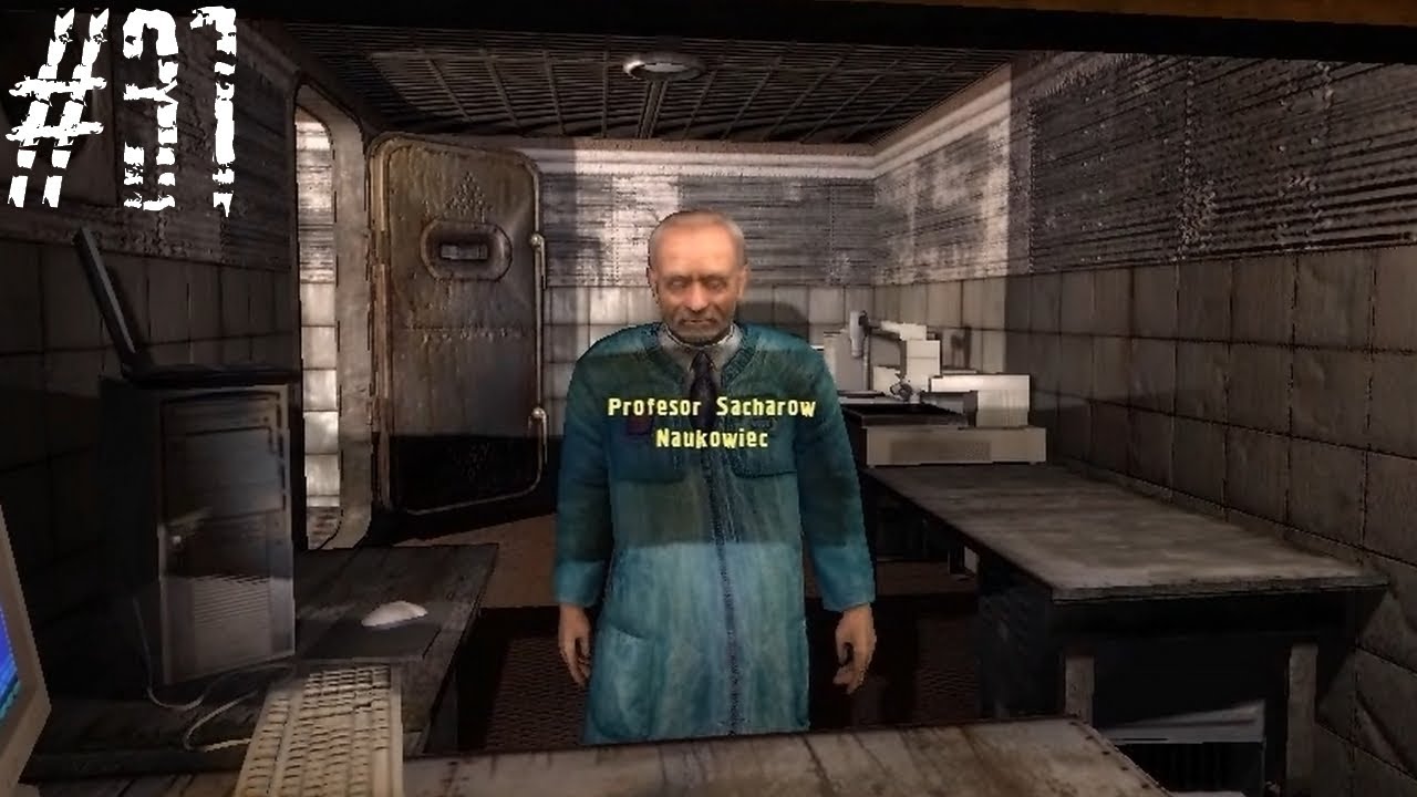 Zagrajmy w S.T.A.L.K.E.R. Czyste Niebo [odc.31] - Jantar. Profesor Sacharow chce PDA. Atak Zombie