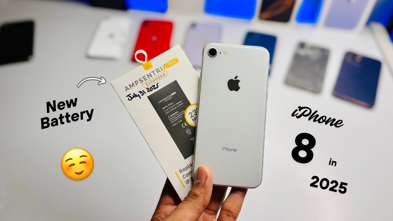 iPhone 8 in 2025 - Review | iPhone Battery Test 2025