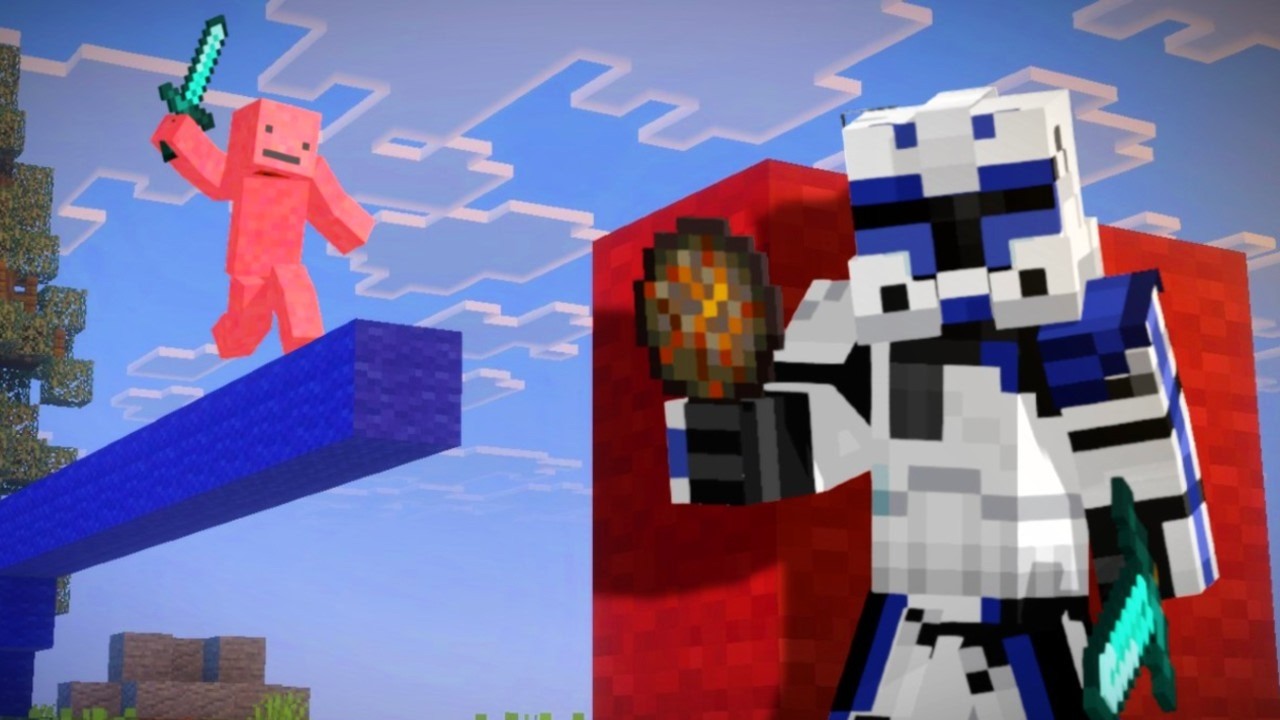 I Trolled Players in Minecraft PVP
