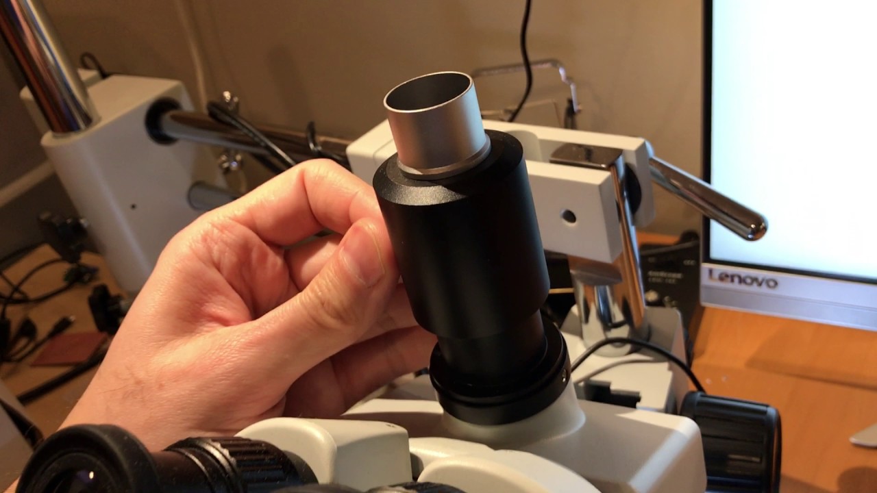 Microscope adapter note