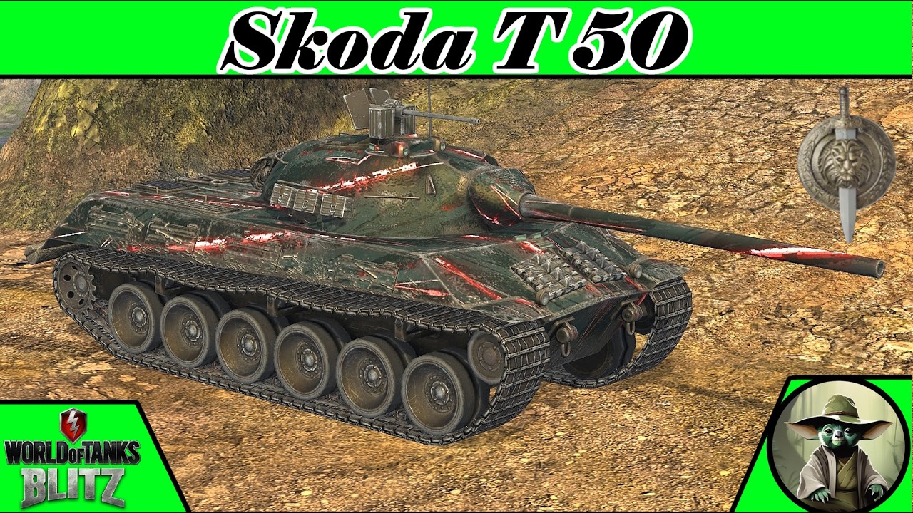 Skoda T 50 -__- World of Tanks Blitz