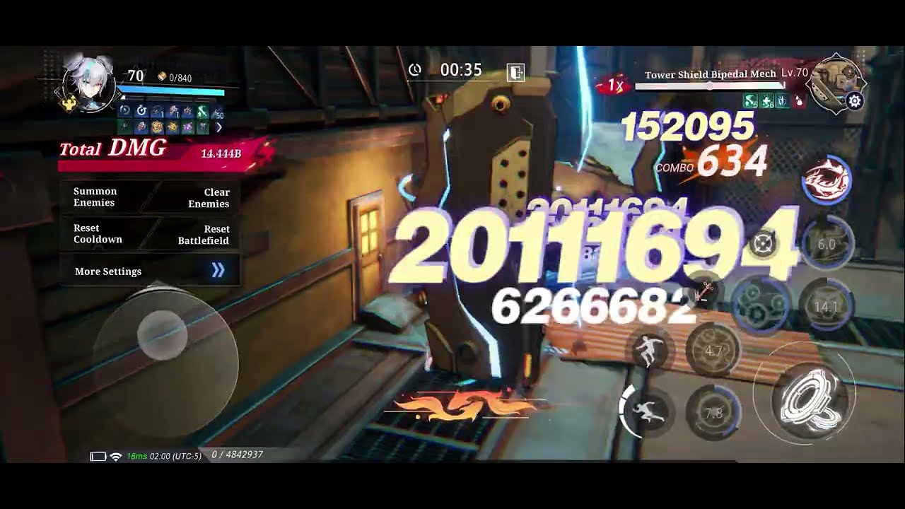 Crystal of Atlan - Cloudstrider Rotation 90s 24B lv 70 Skills 