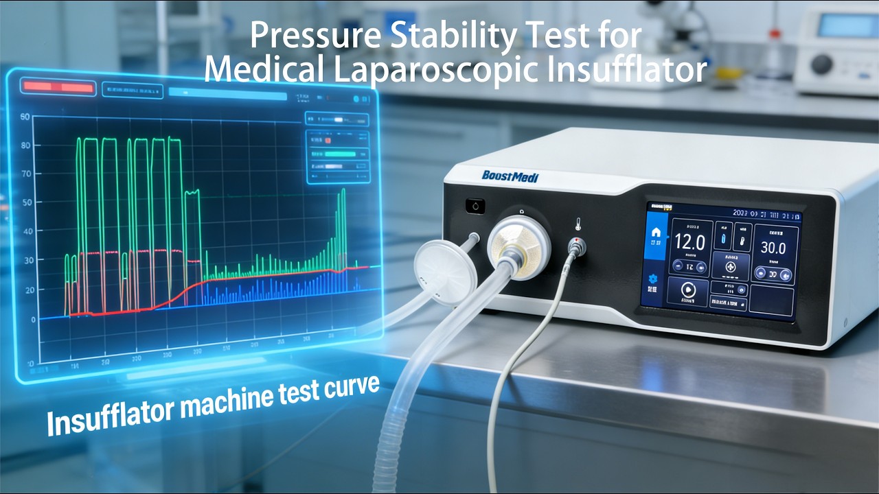 Pressure Stability Test for Medical Laparoscopic Insufflator