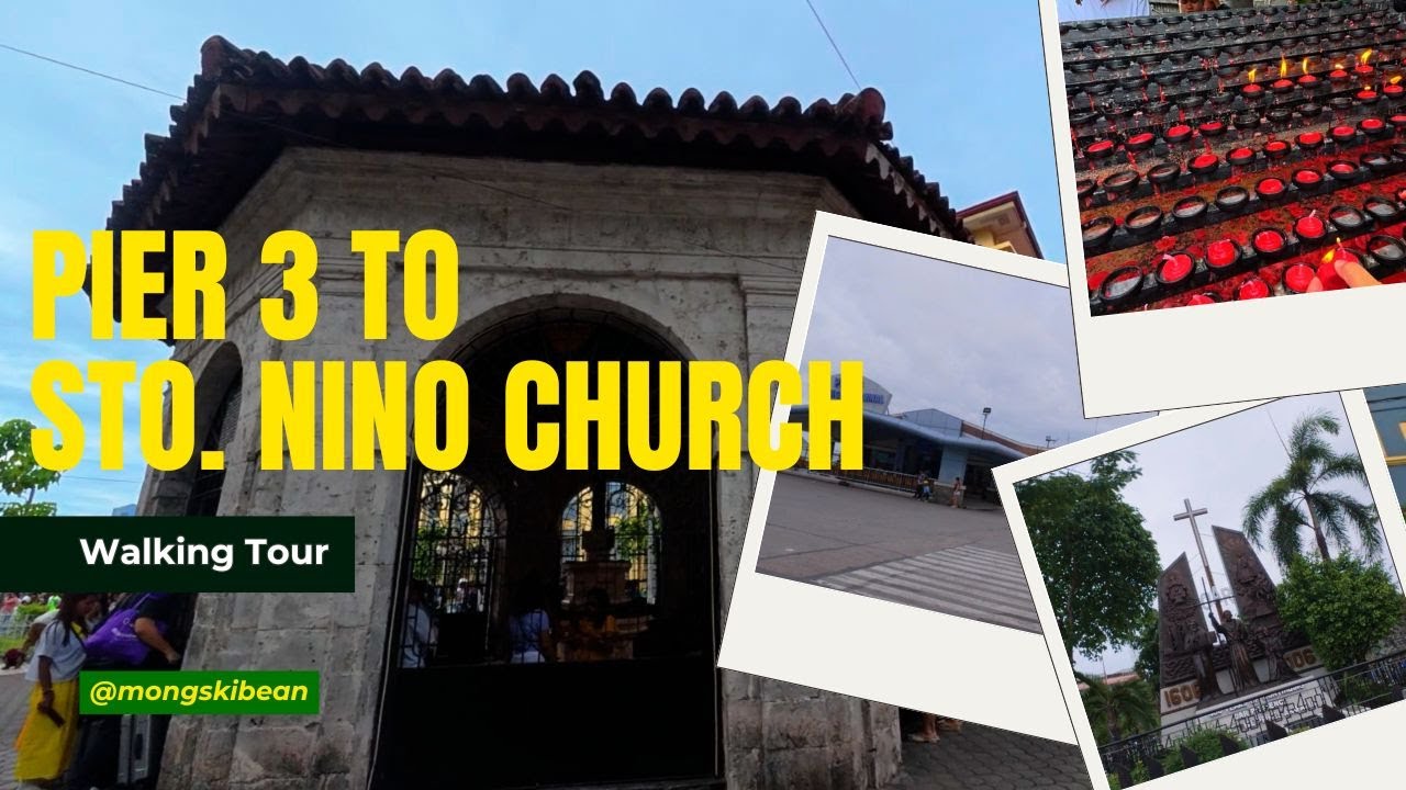 [4K] PIER 3 to Sto. Niño Church | CEBU PHILIPPINES | April 2025