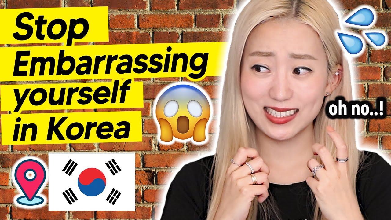 Embarrassing Mistakes Foreigners Make in Korea 🇰🇷