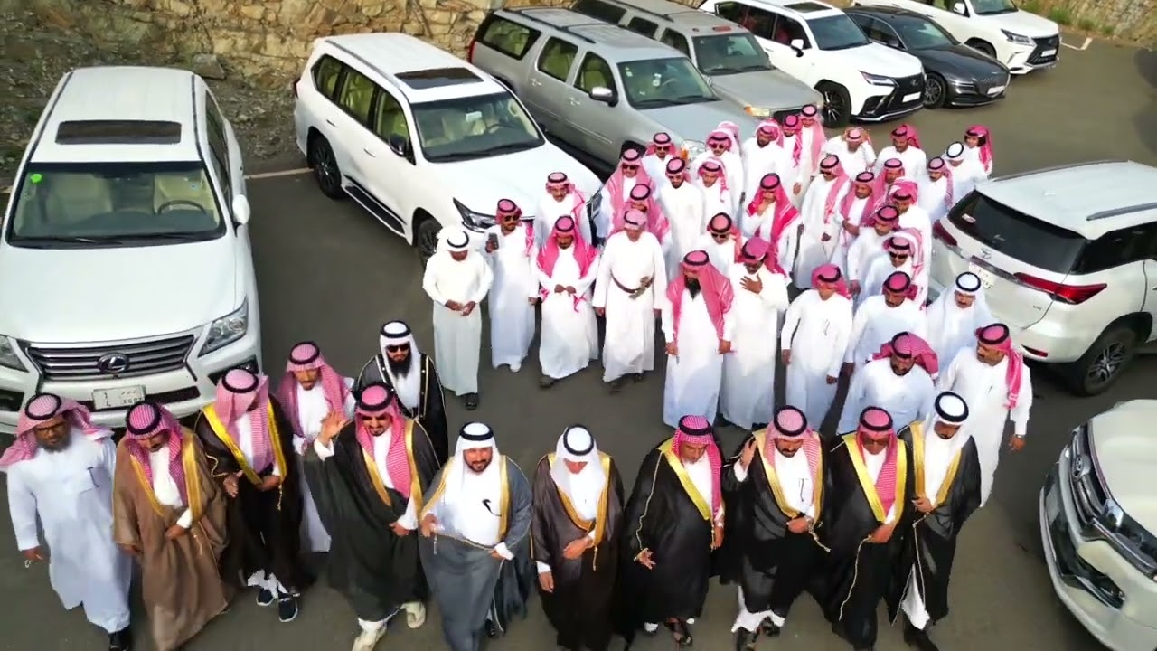 استقبال قبيلة بلخزمر  لقبائل بالحارث والبقوم بمتحف الديرة في ضيافة الأستاذ صالح سعيد العيش وأخوانه