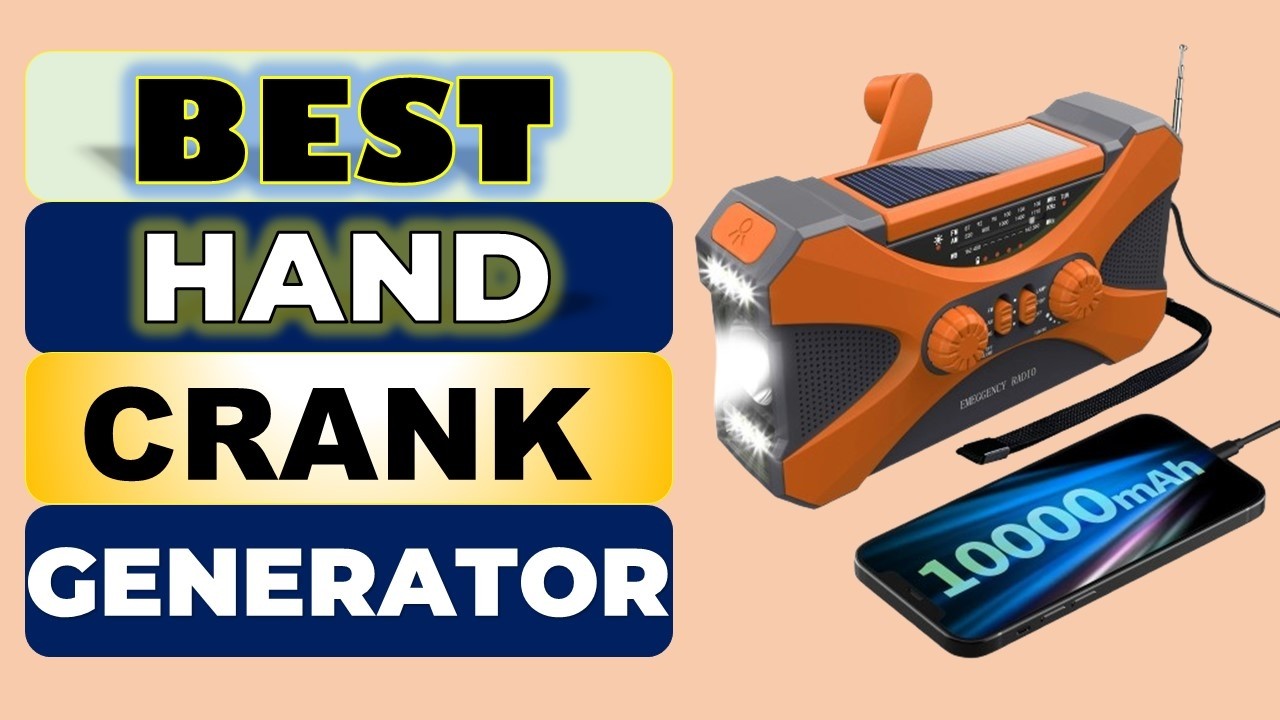 Top 5 Best Hand Crank Generator in 2026 || From Aliexpress