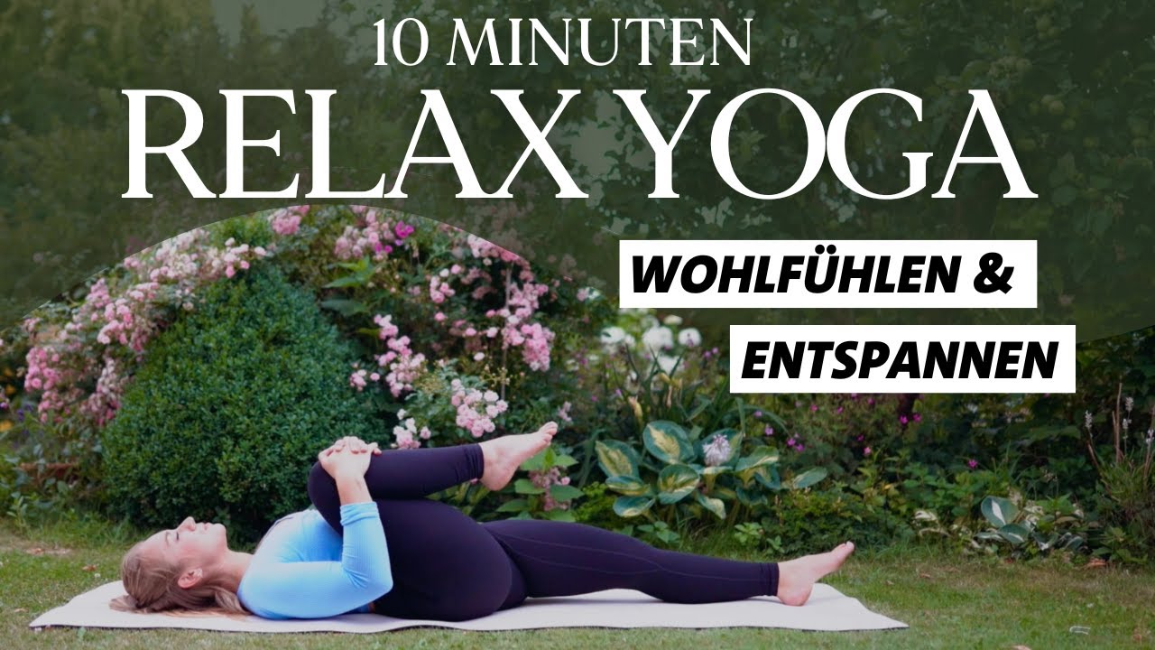 Gönn dir eine Auszeit! 🌸 Yoga zum Entspannen & Wohlfühlen | 10 Minuten