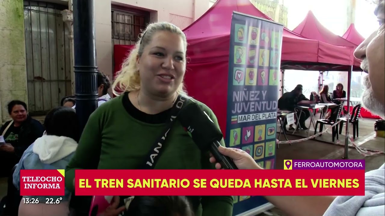 EL TREN SANITARIO SE QUEDA HASTA EL VIERNES