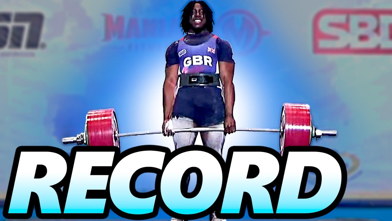 NONSO CHINYE: The Official Total Jr World Record in the 120kg class