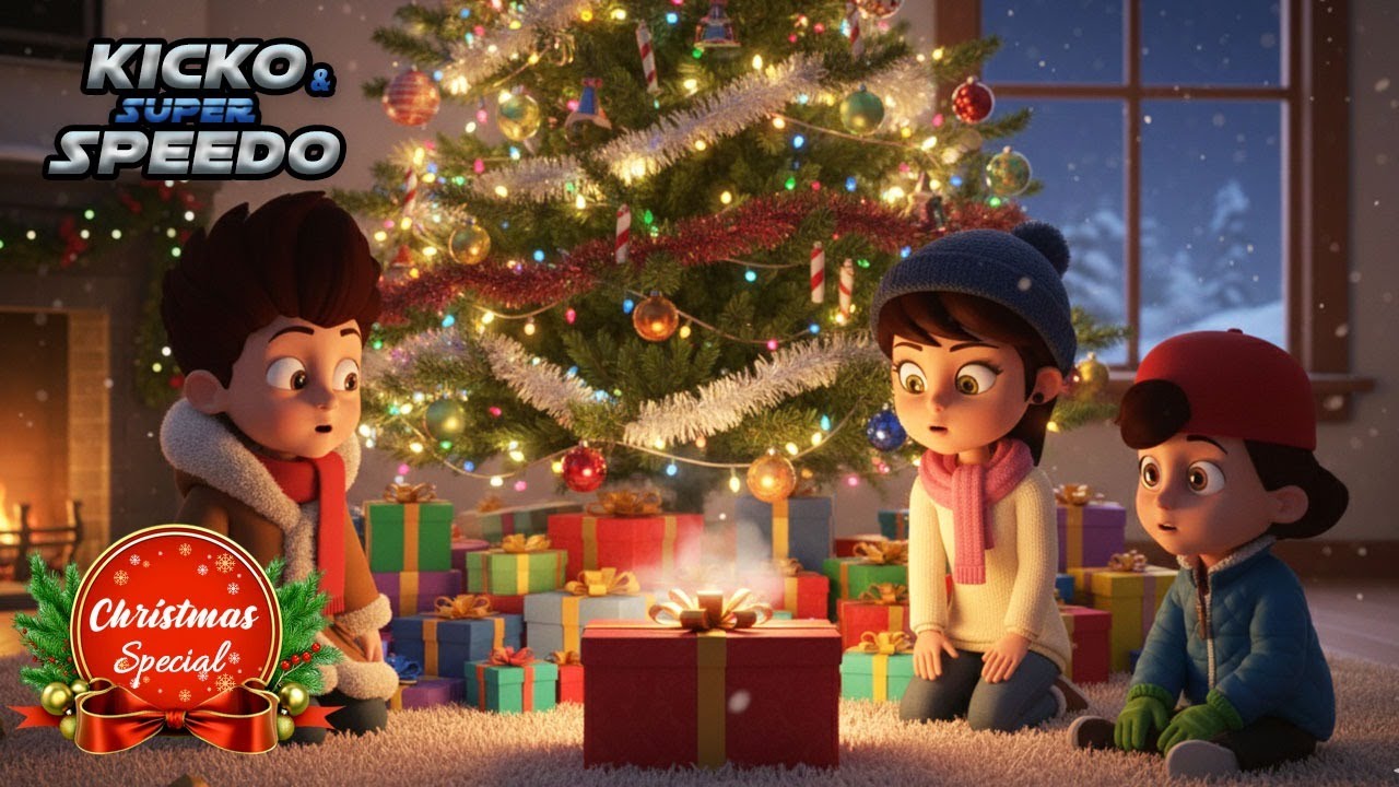Christmas Special | Kickoऔर Christmas Tree के नीचे साँस लेता Gift | Kicko & Super Speedo | Kids Show