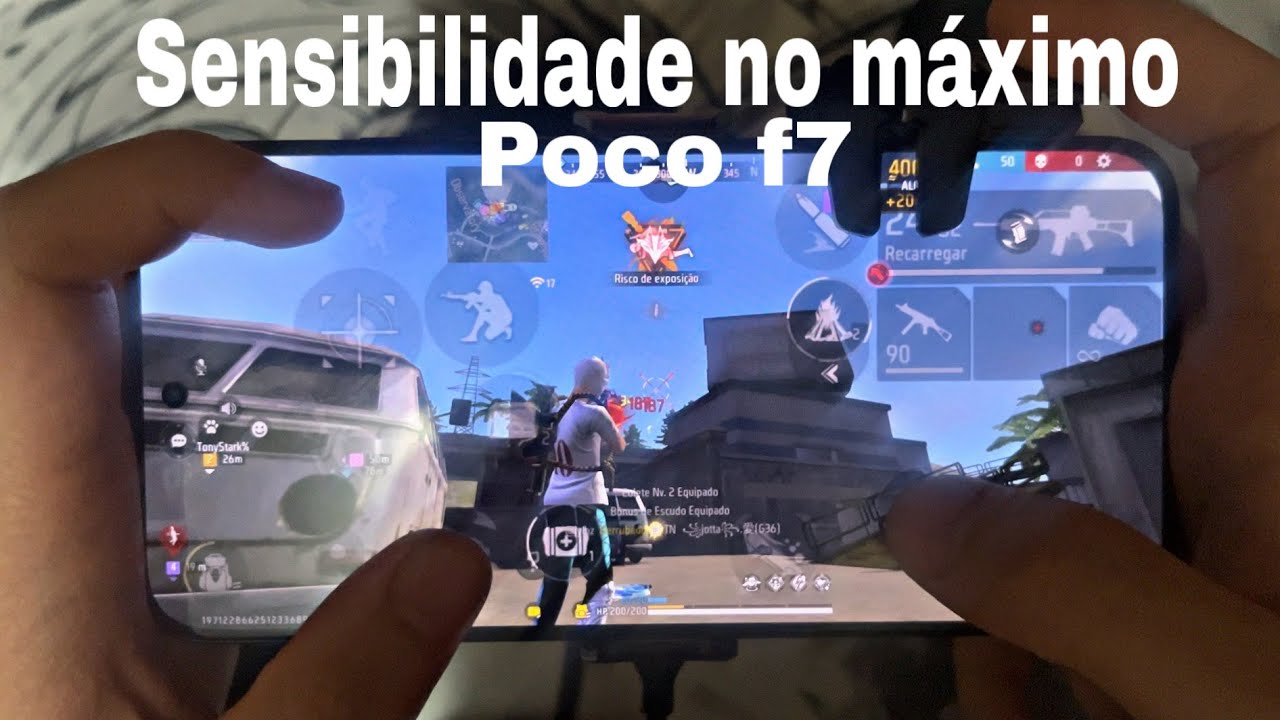 Poco f7 sensibilidade no máximo sem dpi free fire 120 fps