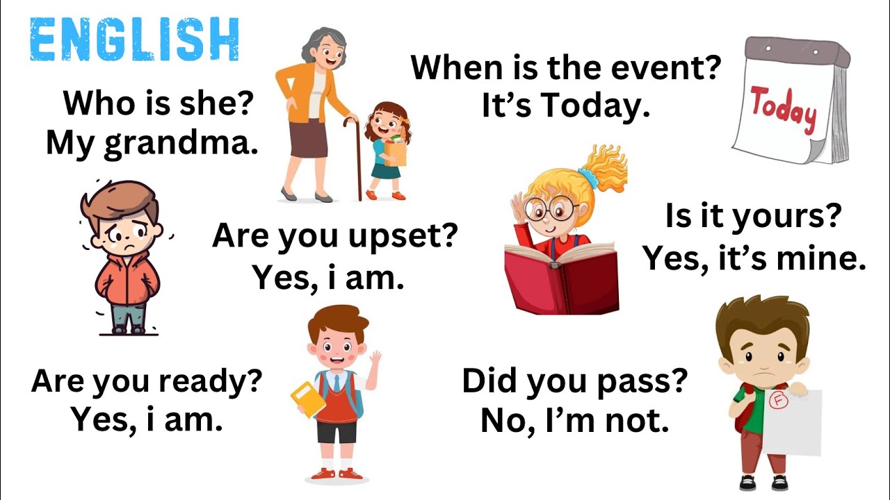 Daily Use English Question Answers |Fun Learning Question Answers