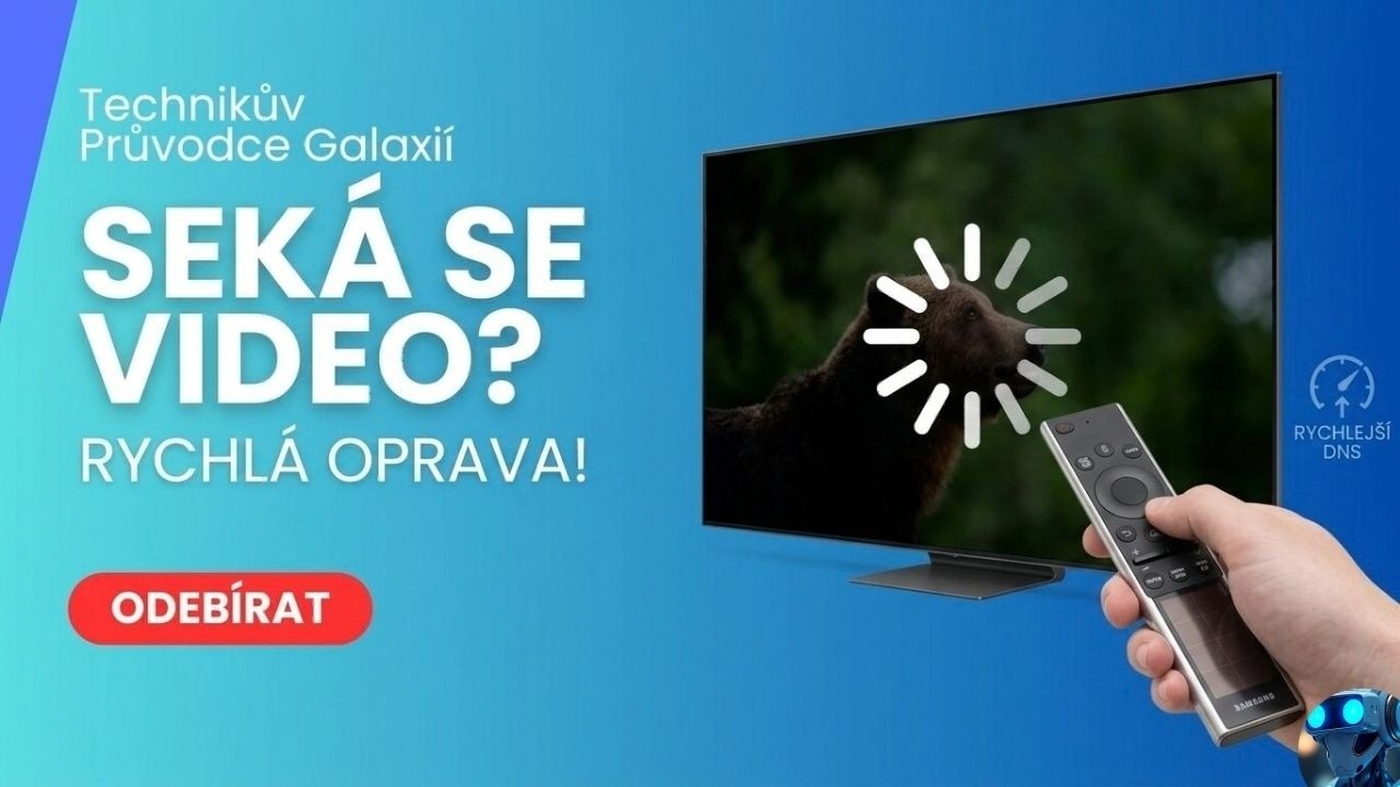Seká se ti video na Samsung TV? Tohle jednoduché nastavení ti pomůže! (2026 návod)